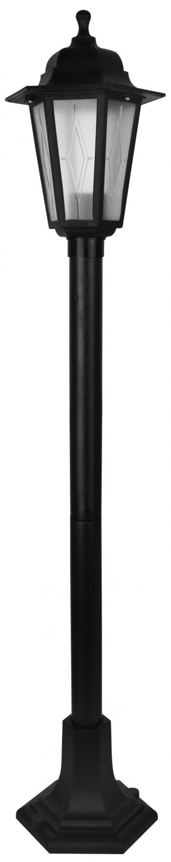 Светильник садово-парковый Camelion PP6101 C02 НТУ 06-60-002 У1 "Оскар 3" черный