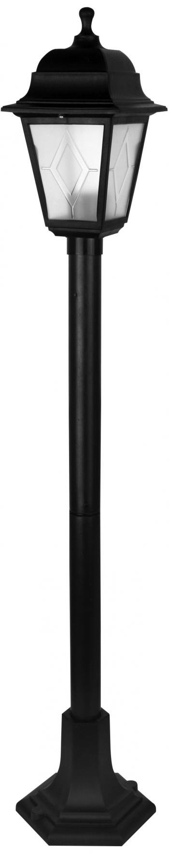 Светильник садово-парковый Camelion PP6201 C02 НТУ 04-60-002 У1 "Оскар 4" черный