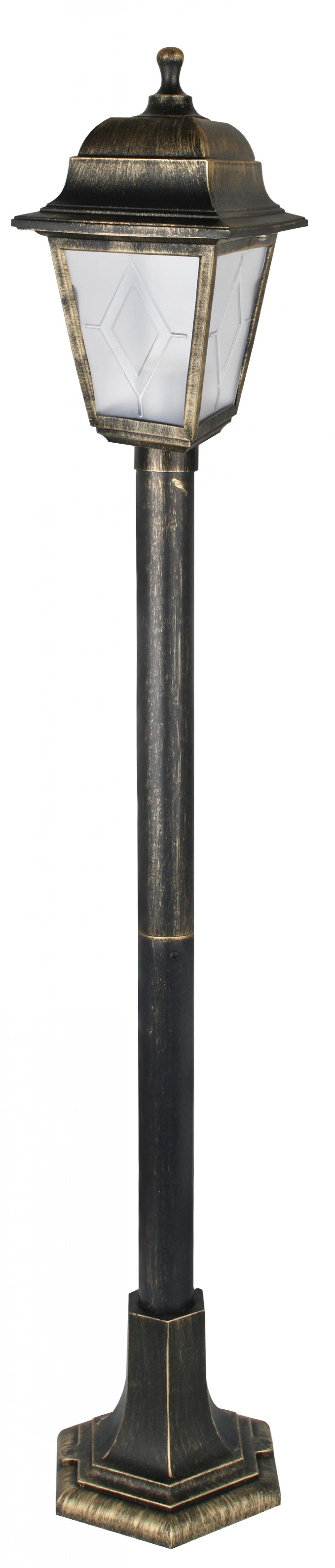 Светильник садово-парковый Camelion PP6201 C64 НТУ 04-60-002 У1 "Оскар 4" чёрный +бронза