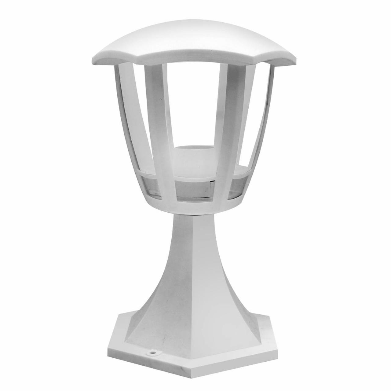 Светильник садово-парковый Camelion PP5104 С01 НТУ 07-60-003 У1 «Валенсия 1» белый