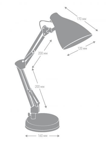 Светильник настольный Camelion KD-331 C01 белый