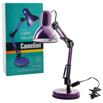 Светильник настольный Camelion KD-313 C12 фиолетовый