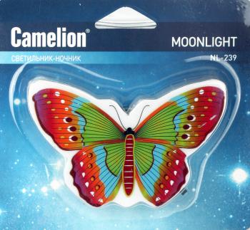 Освещение детское - ночник Camelion NL-239 "Бабочка"