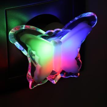 Освещение детское - ночник Camelion NL-259 "бабочка RGB"