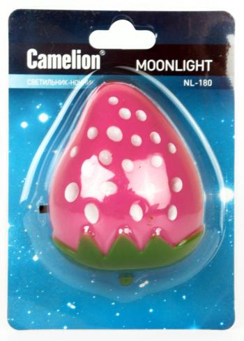 Освещение детское - ночник Camelion NL-180 "Клубника"