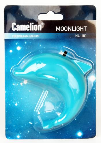 Освещение детское - ночник Camelion NL-181 "Дельфин"