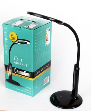 Светильник настольный Camelion KD-823 C02 чёрный LED