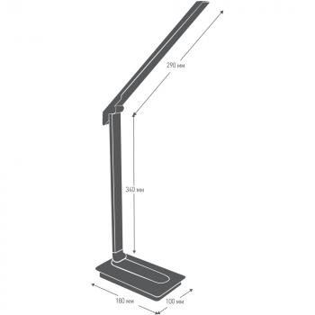 Светильник настольный Camelion KD-846 C01 белый LED