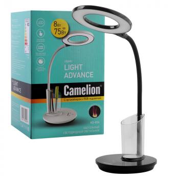 Светильник настольный Camelion KD-826 C02 чёрный LED