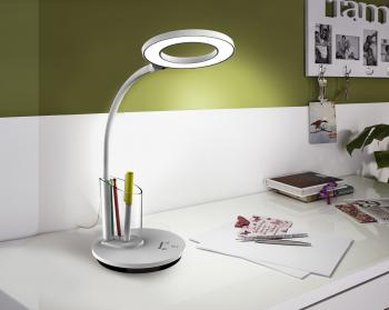 Светильник настольный Camelion KD-826 C02 чёрный LED
